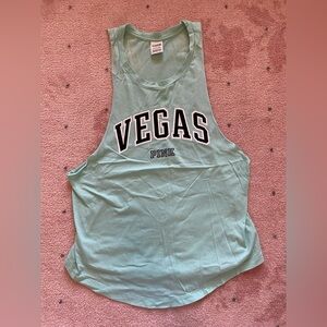 Victoria’s Secret PINK Vegas Cut Out Top Mint Green Small S